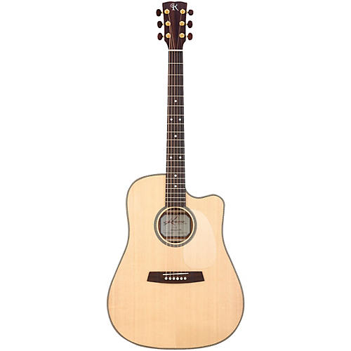 Kremona M20 D-Style Acoustic-Electric Guitar Natural - musicians--Friend