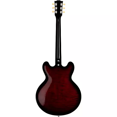 Gibson ES-335 Figured Semi-Hollow Electric Guitar Deep Ocean Burst - musicians--Friend