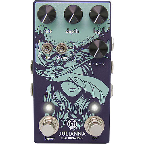 Walrus Audio Julianna Stereo Analog Chorus/Vibrato Effects Pedal Lavender - musicians--Friend