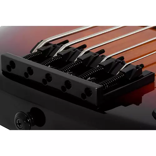 Schecter Guitar Research P-5 Ivy 5-String Bass 3-Tone Sunburst Black Pickguard - musicians--Friend