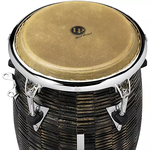 LP Pedrito Martinez Signature Top Tuning Deep Cut Mango Conga 12.50 in. Stained Mocha - musicians--Friend