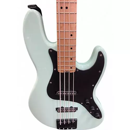 Used Schecter Guitar Research J-4 Diamond Series Sea Foam Electric Bass Guitar sea foam - musicians--Friend