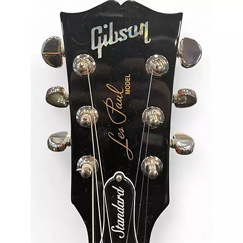 Used Gibson Les Paul Standard Gold Solid Body Electric Guitar Gold - musicians--Friend
