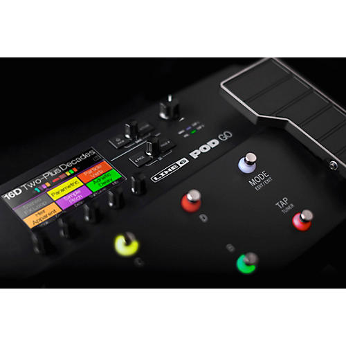 Line 6 POD Go Guitar Multi-Effects Processor Black - musicians--Friend