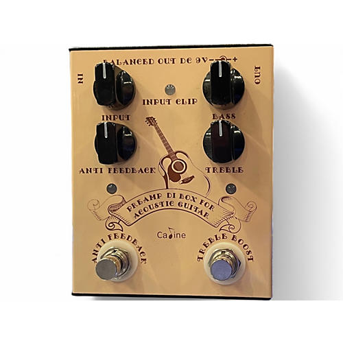 Used Caline CP40 PREAMP DI BOX Guitar Preamp - musicians--Friend