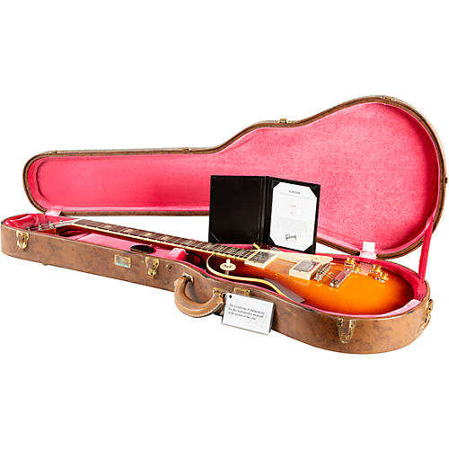 Gibson Custom Murphy Lab 1959 Les Paul Standard Reissue Heavy Aged Electric Guitar Green Lemon Fade - musicians--Friend