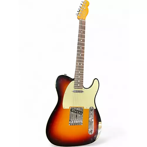 Used Fender American Ultra Telecaster 3 Color Sunburst Solid Body Electric Guitar 3 Color Sunburst - musicians--Friend