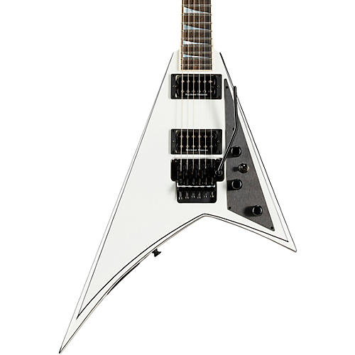 Jackson USA RR1 Randy Rhoads Select Series Electric Guitar Snow White Pearl with Black Pinstripes - musicians--Friend