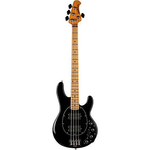 Ernie Ball Music Man StingRay Special HH Electric Bass Guitar Black and Chrome - musicians--Friend