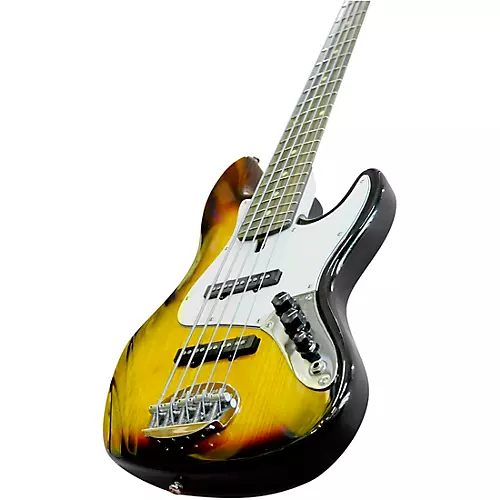 Lakland Skyline 55-60 Rosewood Fretboard 5-String Electric Bass Guitar 3-Color Sunburst - musicians--Friend