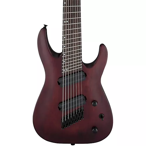 Jackson X Series Dinky Arch Top DKAF8 MS 8-String Multi-Scale Electric Guitar Stained Mahogany - musicians--Friend