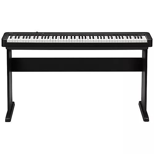 Casio CDP-S110 Digital Piano With CS-46 Stand, Sustain Pedal and Bag Black - musicians--Friend