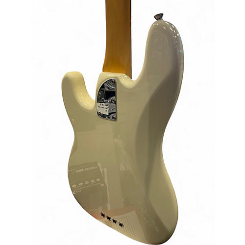 Used 2024 Fender American Professional II Precision Bass Olympic White Electric Bass Guitar Olympic White - musicians--Friend