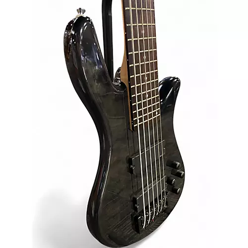 Used Spector Legend 6 Classic Trans Black Electric Bass Guitar Trans Black - musicians--Friend