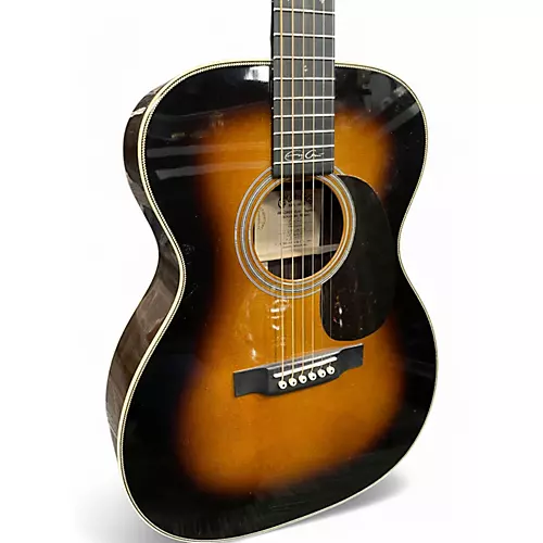 Used Martin 000-28EC Eric Clapton Signature Model 2 Tone Sunburst Acoustic Guitar 2 Tone Sunburst - musicians--Friend