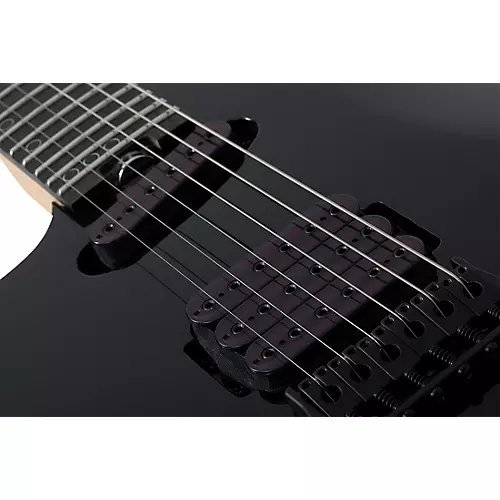 Schecter Guitar Research Left-Handed Sunset Triad Electric Guitar Gloss Black - musicians--Friend