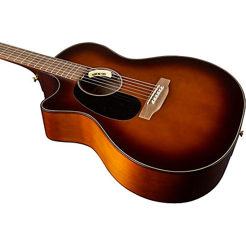 Martin GPCE Inception Left-Handed Acoustic-Electric Guitar Amber Fade Sunburst - musicians--Friend