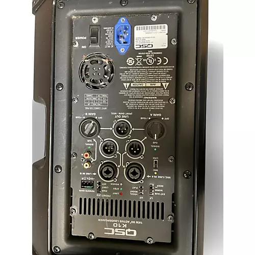 Used QSC K10 Powered Speaker - musicians--Friend