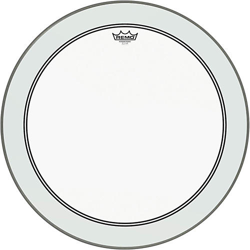 Remo Powerstroke 3 Clear Bass Drum Head With Impact Patch 28 in. - musicians--Friend