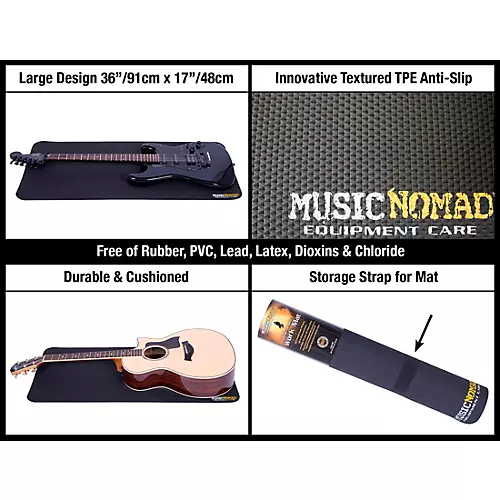 Music Nomad Premium Instrument Work Mat - musicians--Friend