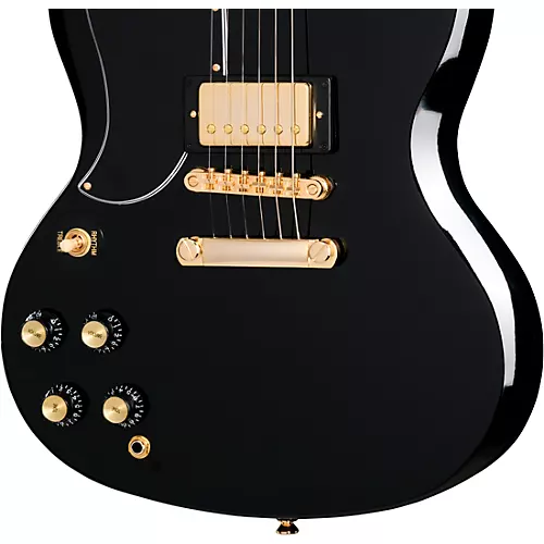 Epiphone SG Custom Left-Handed Electric Guitar Ebony - musicians--Friend