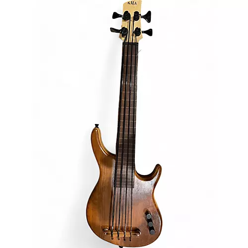 Used Kala UBASS CALIFORNIA SERIES Natural Electric Bass Guitar Natural - musicians--Friend