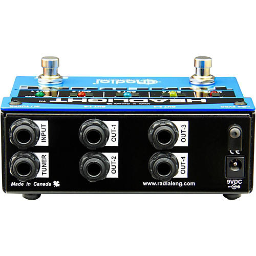 Radial Engineering Headlight Guitar Amp Selector Pedal - musicians--Friend