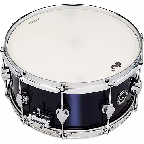 DW DWe Wireless Acoustic/Electronic Convertible Snare Drum 14 x 5 in. Lacquer Custom Specialty Black Cherry Metallic - musicians--Friend