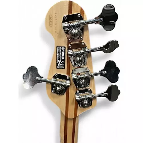 Used Yamaha BB435 Black Electric Bass Guitar Black - musicians--Friend