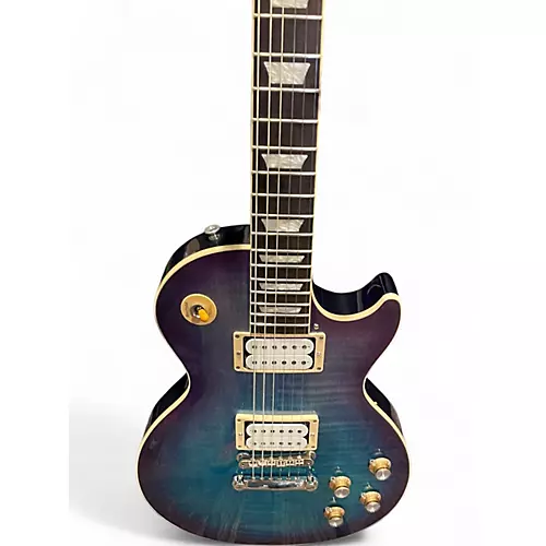 Used Gibson Les Paul Standard 1960S Neck Blueberry Burst  Solid Body Electric Guitar Blueberry Burst - musicians--Friend