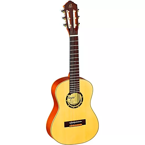 Ortega Family Series R121-1/4 1/4 Size Classical Guitar Satin Natural 0.25 - musicians--Friend