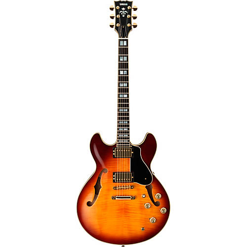 Yamaha SA2200 Semi-Hollow Electric Guitar Brown - musicians--Friend