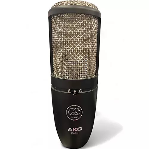 Used AKG P420 Project Studio Condenser Microphone - musicians--Friend