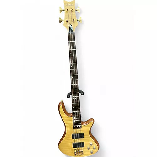 Used Schecter Guitar Research C4 Custom 2 Color Sunburst Electric Bass Guitar 2 Color Sunburst - musicians--Friend