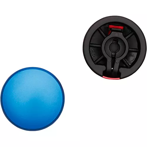 D'Addario XPND Footswitch Topper, Blue/Red 2-Pack - musicians--Friend