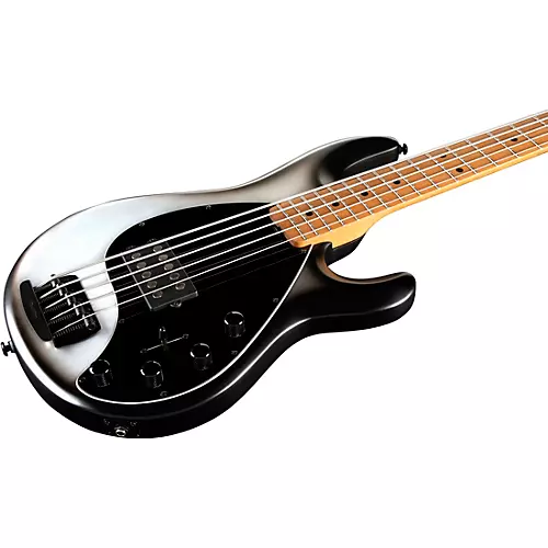 Ernie Ball Music Man StingRay5 Special H 5-String Electric Bass Guitar Black and Chrome - musicians--Friend