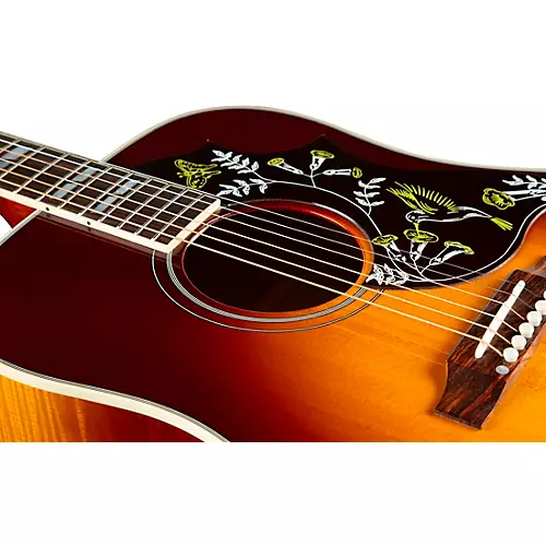 Gibson Hummingbird Standard 5A Flame Limited-Edition Acoustic-Electric Guitar Autumn Burst - musicians--Friend