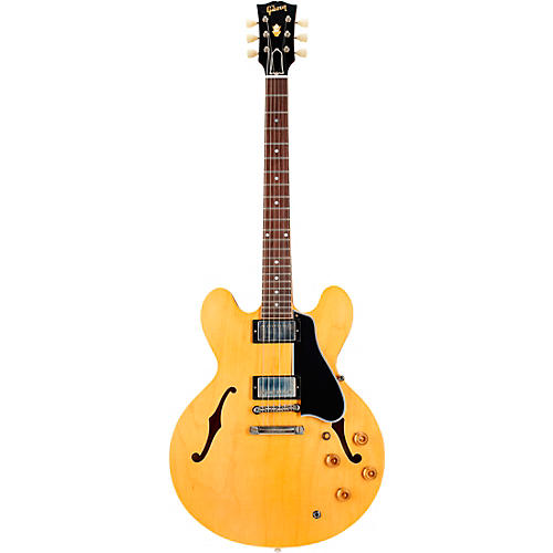 Gibson Custom Murphy Lab 1959 ES-335 Reissue Ultra Light Aged Semi-Hollow Electric Guitar Ebony - musicians--Friend