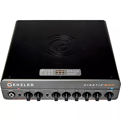 GENZLER AMPLIFICATION Kinetix 800 800W Bass Amp Head Black - musicians--Friend