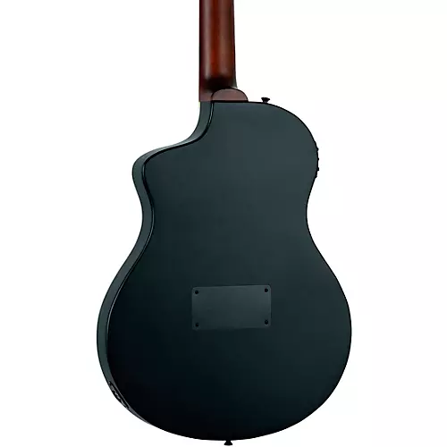 Ortega RTPSTD Nylon-String Acoustic-Electric Guitar Satin Black - musicians--Friend
