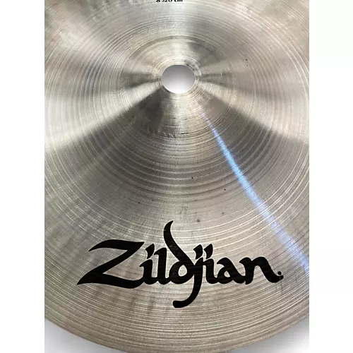 Used Zildjian 8in A Custom Splash Cymbal 24 - musicians--Friend