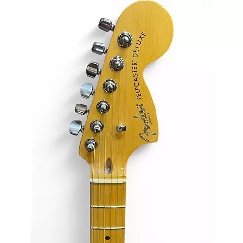 Used Fender American Professional Telecaster Deluxe Shawbucker White Solid Body Electric Guitar White - musicians--Friend