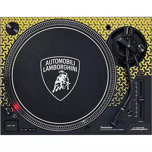 Technics SL-1200M7B Special Edition Lamborghini Direct Drive Turntable System Yellow - musicians--Friend