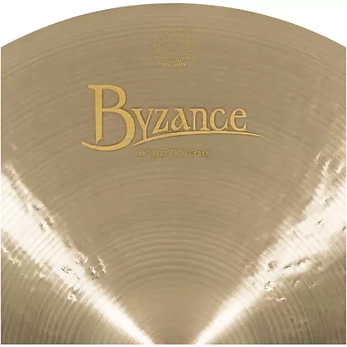 MEINL Byzance Jazz Thin Crash Traditional Cymbal 20 in. - musicians--Friend
