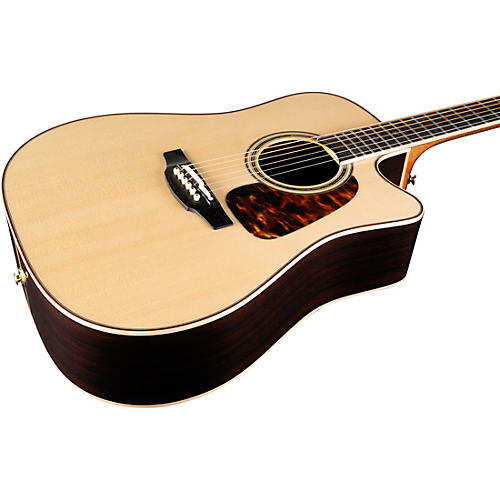 Takamine P7DC Pro Series Dreadnought Cutaway Acoustic-Electric Guitar Natural - musicians--Friend