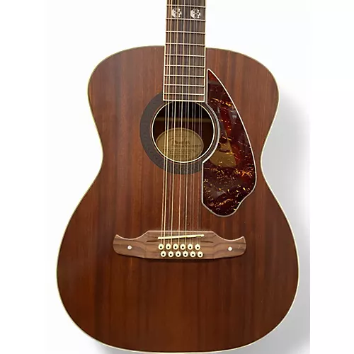 Used Fender Tim Armstrong Hellcat 12 Natural 12 String Acoustic Electric Guitar Natural - musicians--Friend