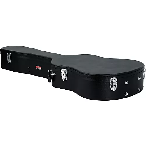Gator GWE-DREAD 12 Hardshell Dreadnougtht /12 Guitar Case Black - musicians--Friend
