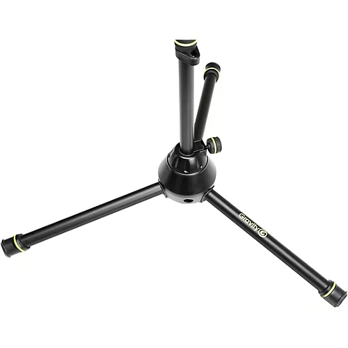Gravity Stands Microphone Stand With Folding Tripod Base And 2-Point Adjustment Telescoping Boom Short - musicians--Friend