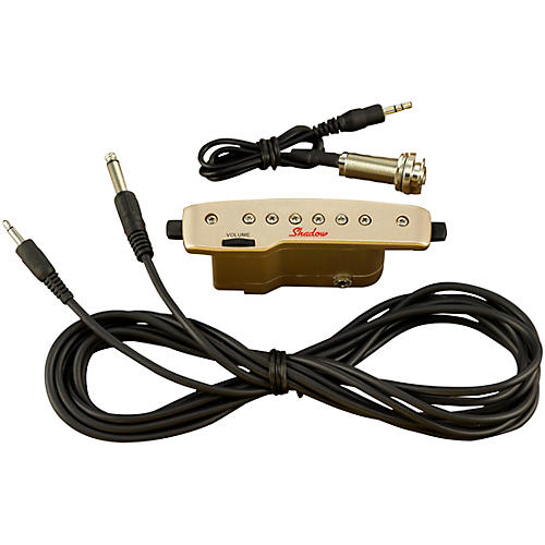 Shadow Electronics SH 145 Soundhole Mount Active Humbucker Acoustic Pickup Gold - musicians--Friend