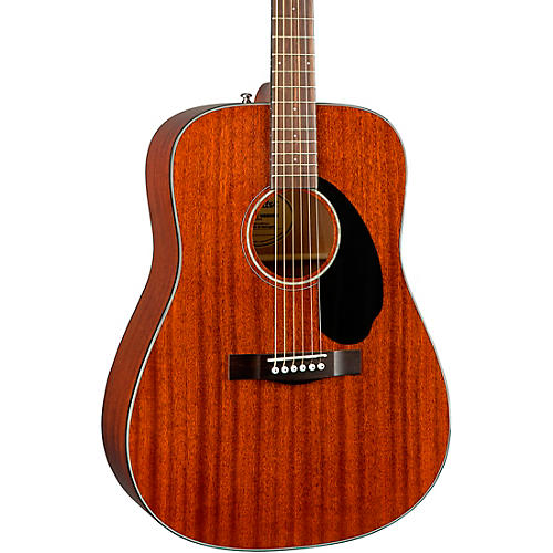 Fender CD-60S All-Mahogany Acoustic Guitar Natural - musicians--Friend
